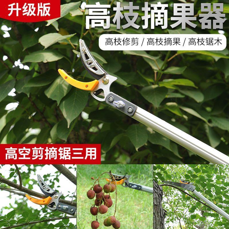 多功能伸缩高空摘果剪摘果神器采摘枇杷荔枝龙眼柿子高枝果树