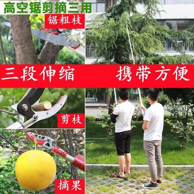 多功能伸缩高空摘果剪摘果神器采摘枇杷荔枝龙眼柿子高枝果树