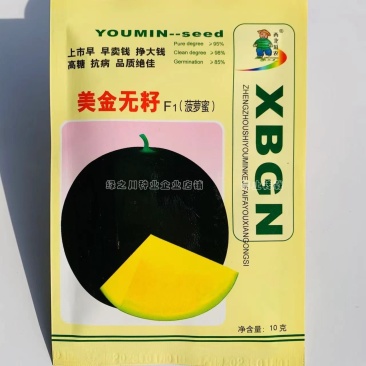 美金无籽西瓜种子菠萝蜜西瓜种籽果皮薄韧含糖量高果肉晶黄