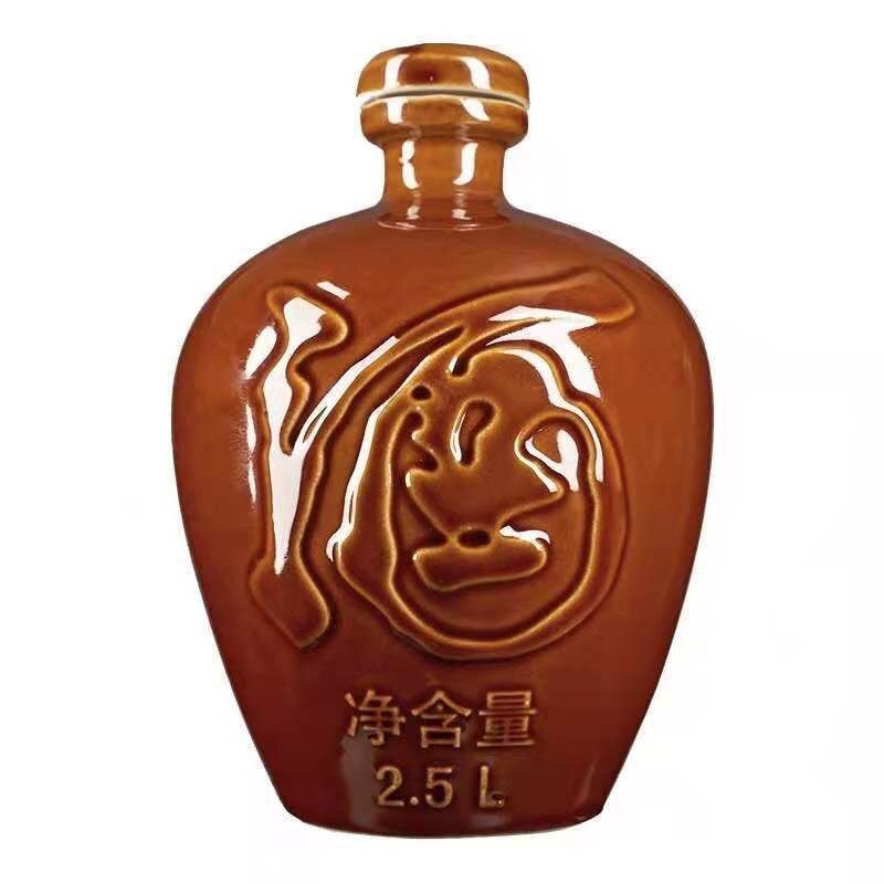 批发家用空酒瓶土陶存酒罐婚宴寿宴席用精美陶瓷酒壶酒坛1-