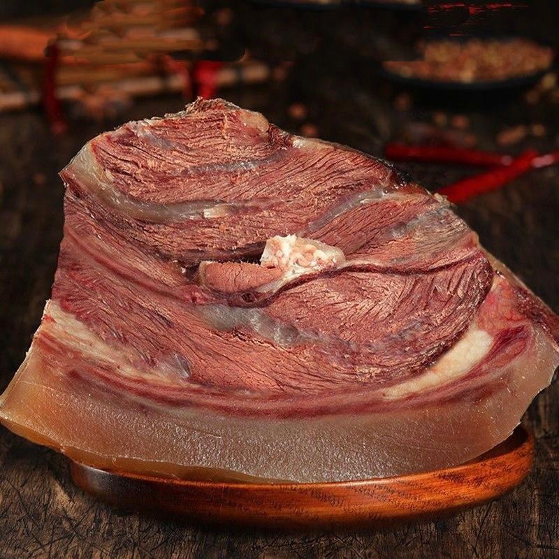 牛头肉牛脸整个牛头肉山东鲁西黄牛牛头肉一手货源