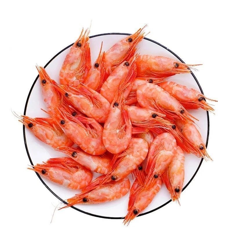 北极甜虾头籽腹籽虾元宝虾海虾水产批发