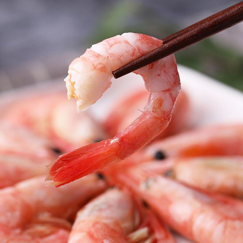 北极甜虾头籽腹籽虾元宝虾海虾水产批发