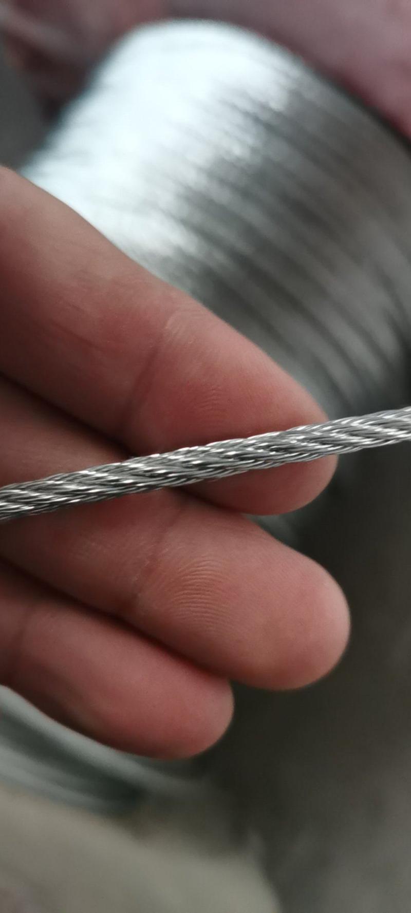 钢丝绳（油丝绳）钢绞线工地专用钢绞线钢丝绳