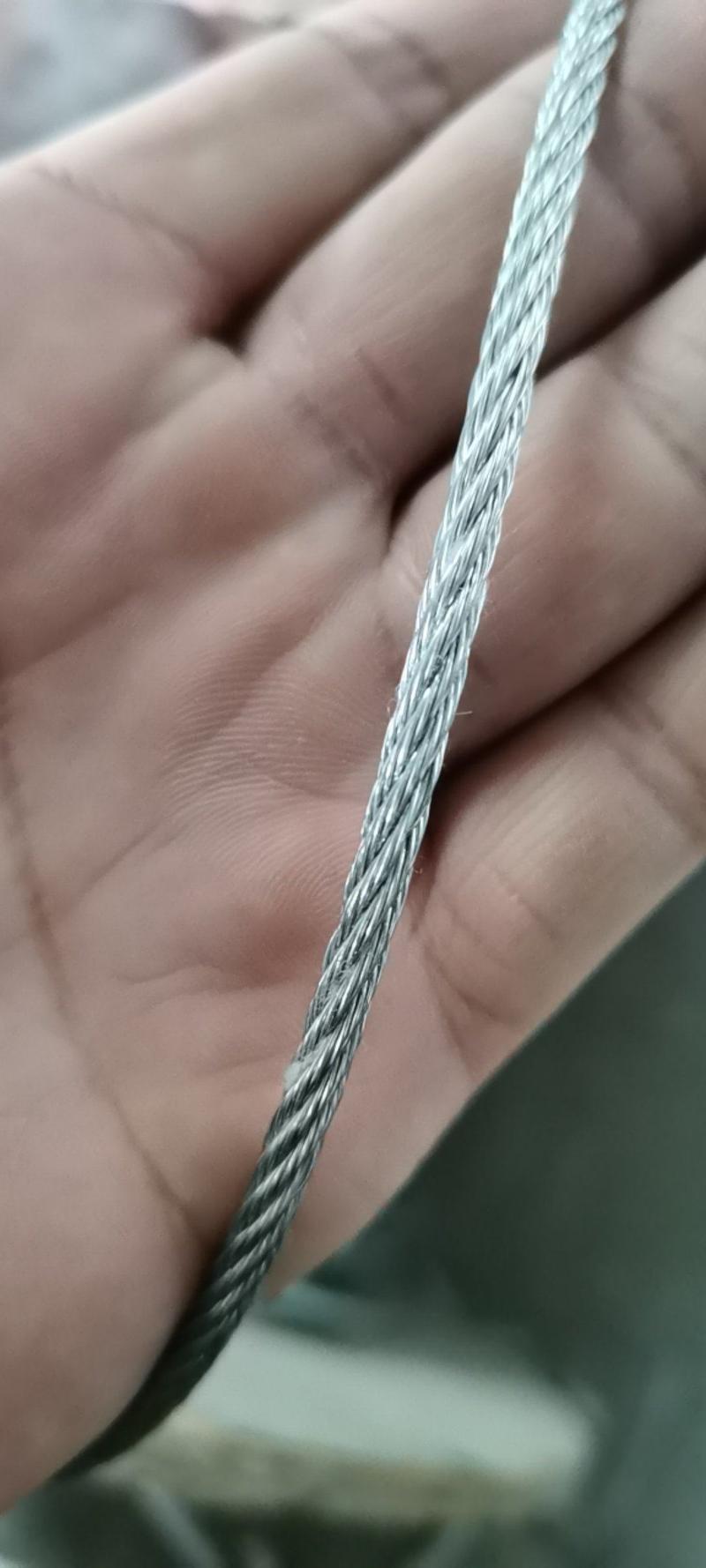 钢丝绳（油丝绳）钢绞线工地专用钢绞线钢丝绳