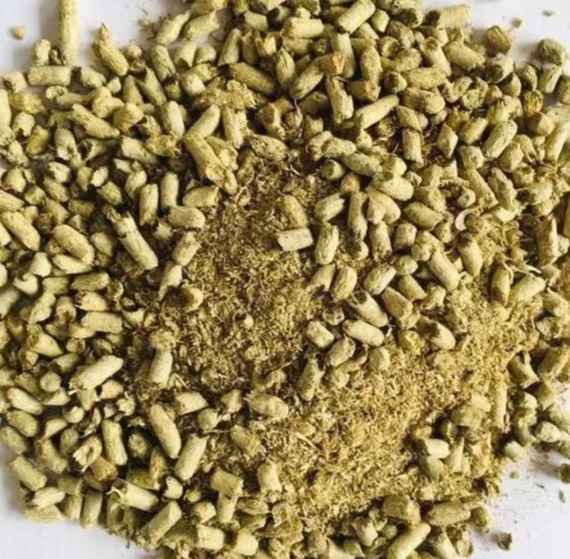 菊花粕蛋白12淡黄色颗粒质量稳定全国发货协助找