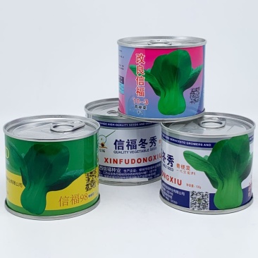 信福冬秀青梗菜种子耐寒耐抽苔油亮束腰上海青油菜种子