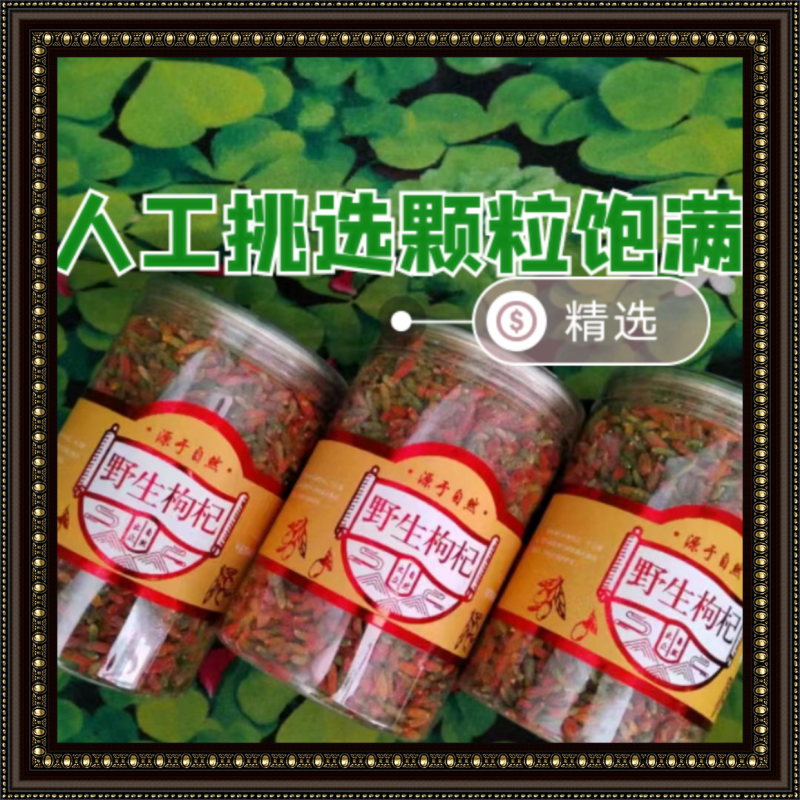 野生枸杞精品野生枸杞【包邮】现货实拍足干优选头茬货