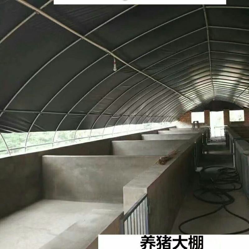 水产养殖棚养猪大棚养牛大棚配件齐全支持全国货到付款包安装