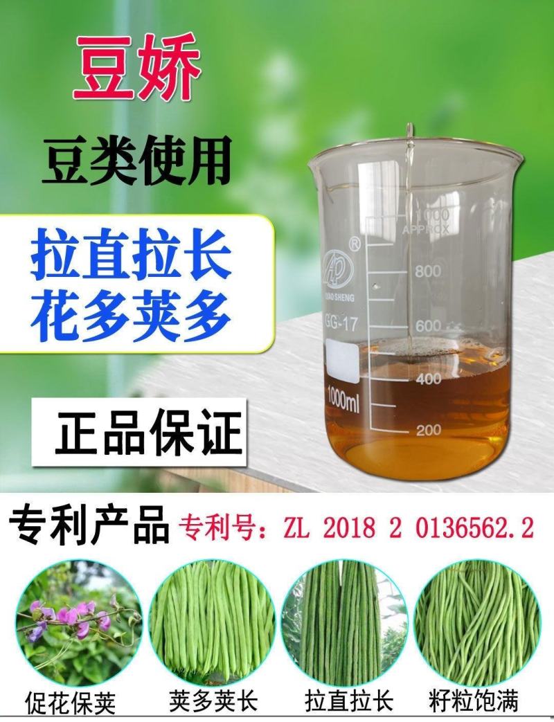 豆娇叶面肥豆角芸豆专用强力多开花多结荚果拉直拉长氨基酸叶