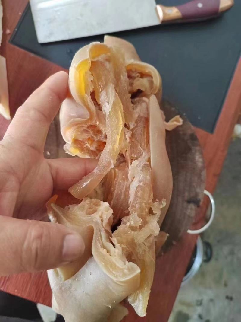 火烧毛熟牛蹄去骨带筋真空散装一手货源价格美丽库房现货