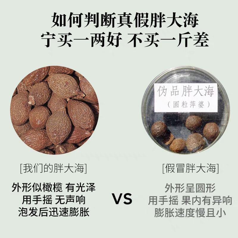 【胖大海】无硫大颗粒胖大海长果多规格可选包邮