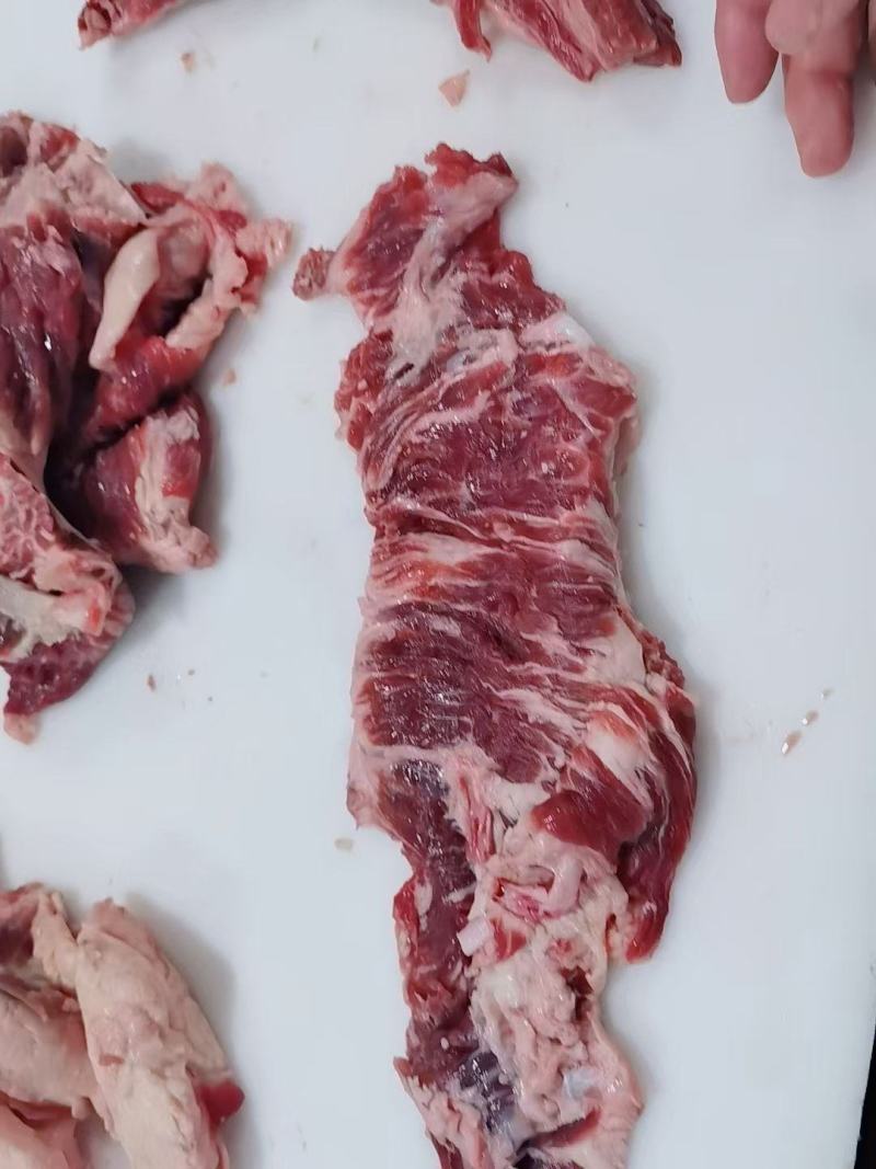 纯干牛碎肉，现货实拍支持样品支持看货，做馅煮面丸子炒菜等