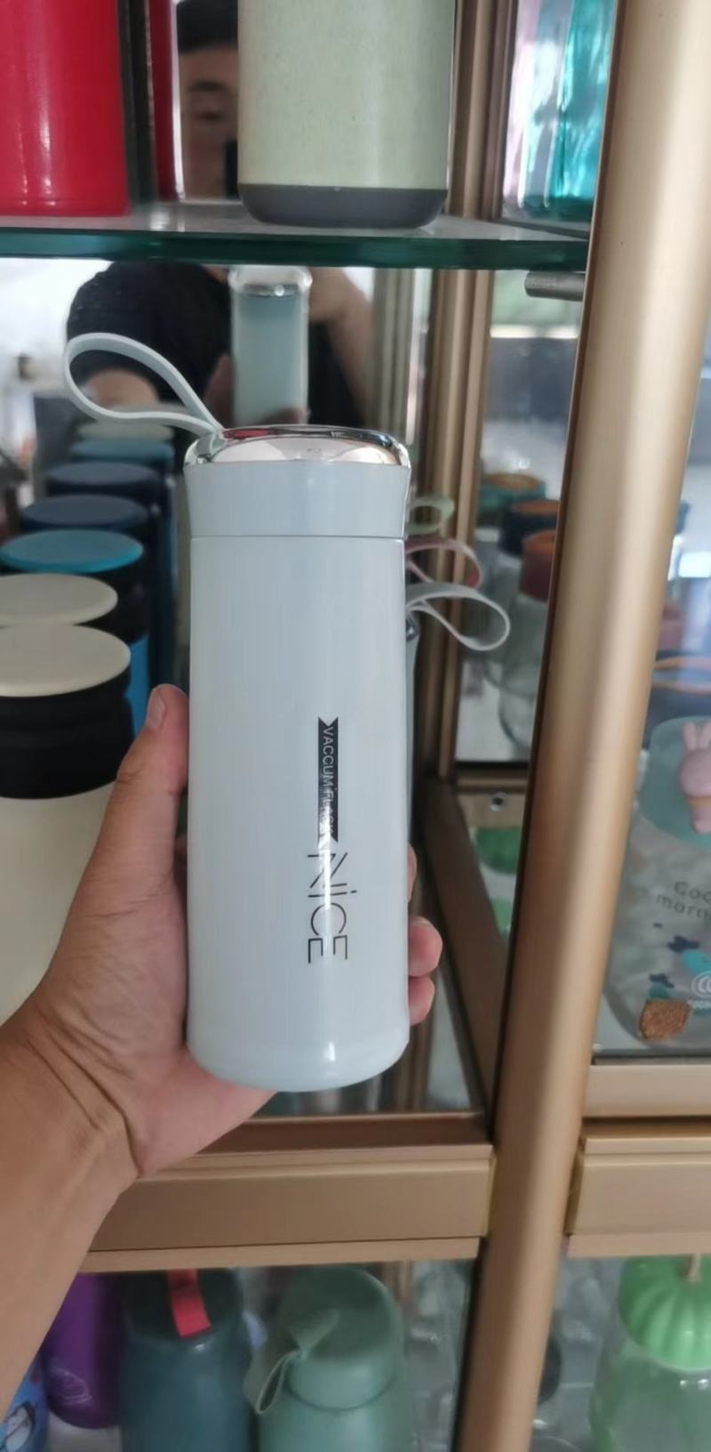 玻璃商务水杯送礼印制logo定制。