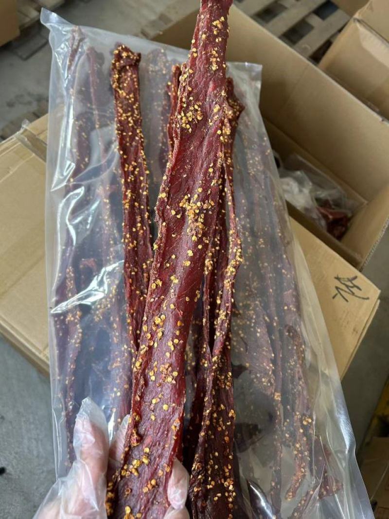 风干猪里脊五香麻辣味道精品货源品质障四川成都发货