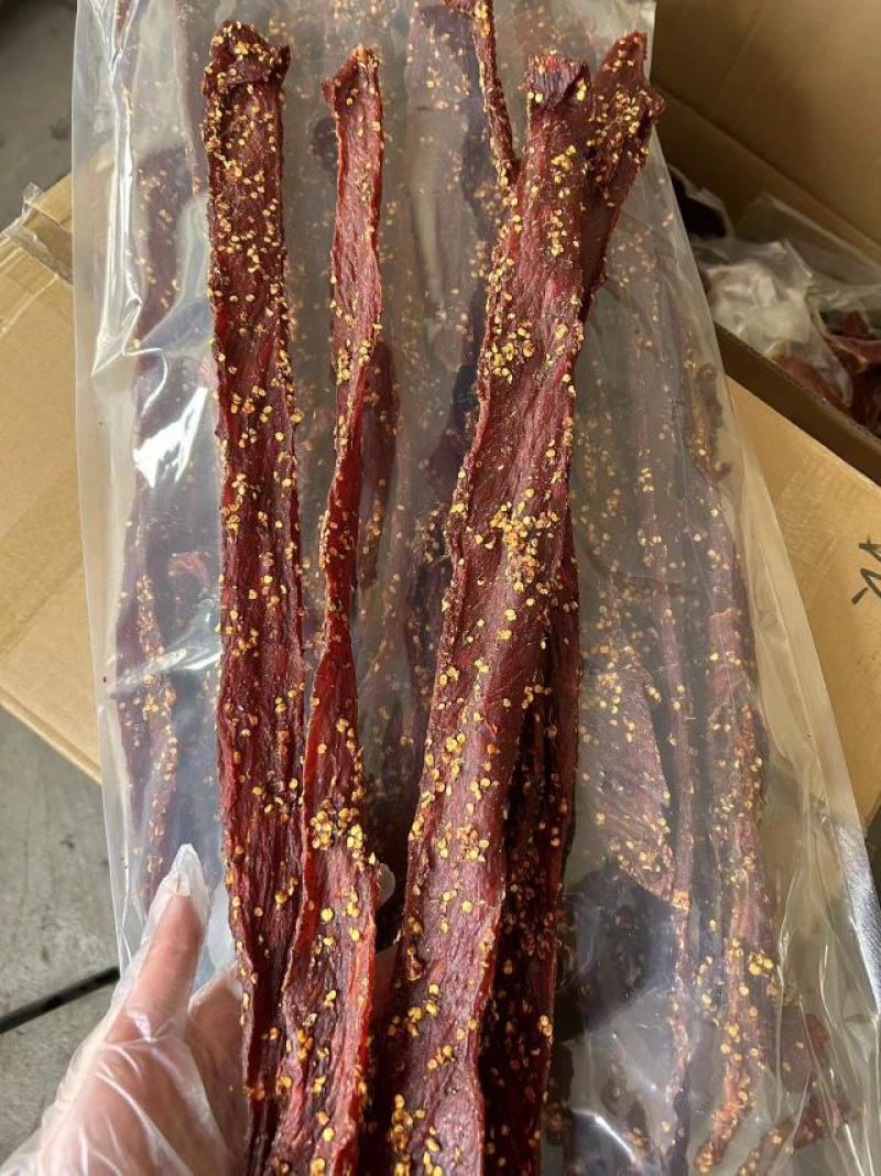 风干猪里脊五香麻辣味道精品货源品质障四川成都发货