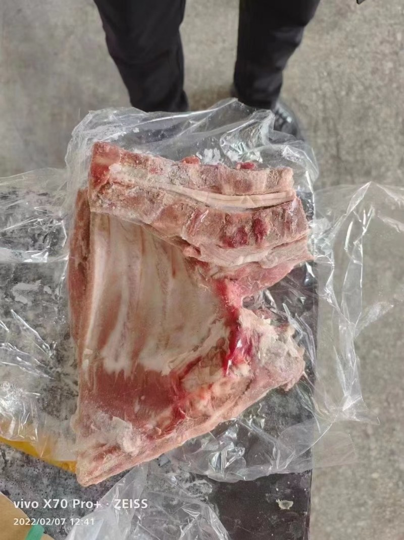 无颈前排新鲜肉多鲜冻排骨厂家直销全国发货