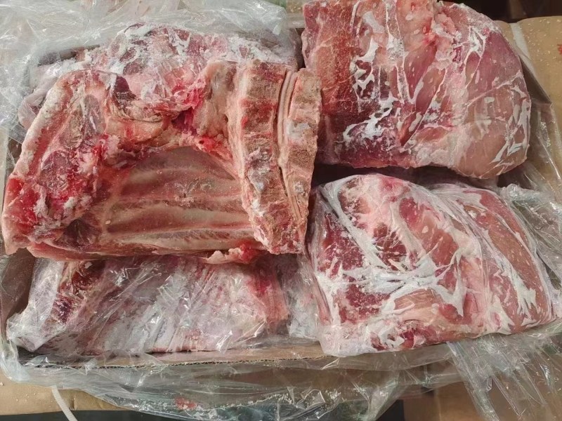 无颈前排新鲜肉多鲜冻排骨厂家直销全国发货