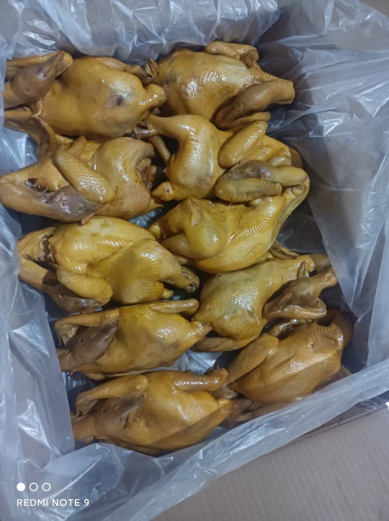 全熟直接，卤烧鸡，五香味，纯干无汤汁一件10只