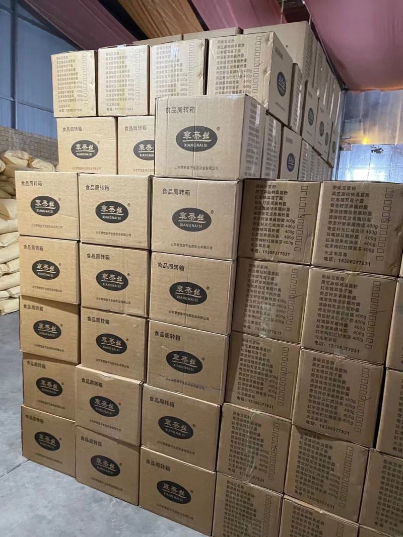 罐装藕粉500克红枣银耳奇亚籽桂花一箱24罐