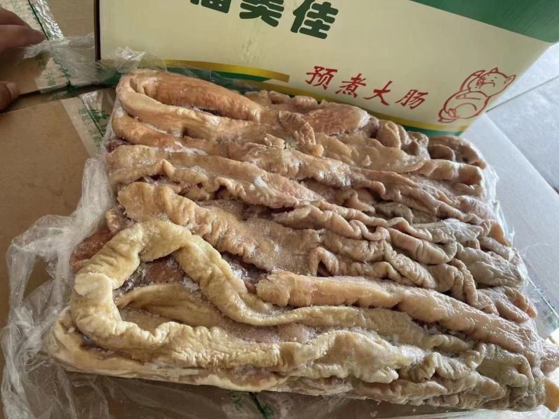 纯干大肠，净重20斤，一手货源，证件齐全，货品新鲜，一件