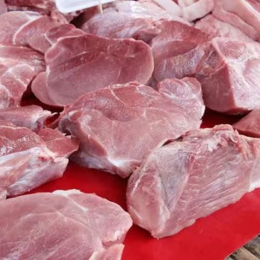 鲜肉前槽后丘精肉五花里脊梅肉排骨骨棒肘子
