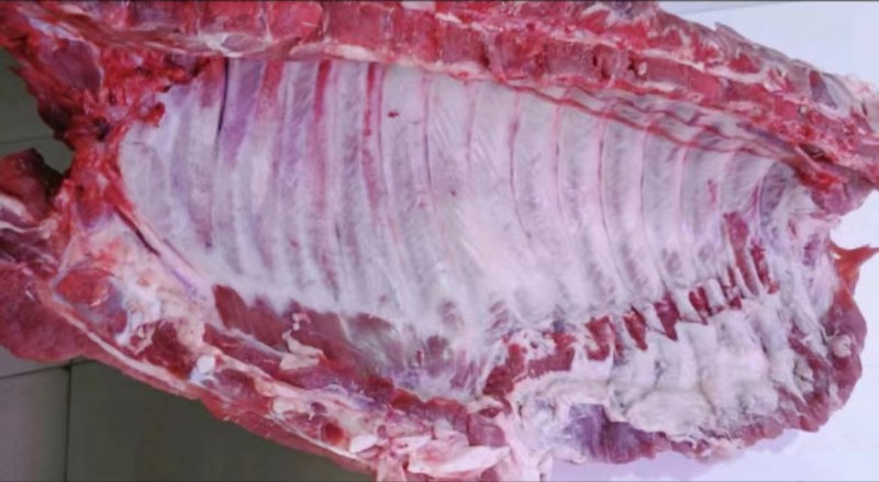 鲜肉前槽后丘精肉五花里脊梅肉排骨骨棒肘子