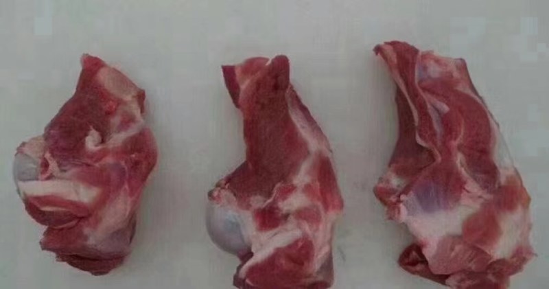 鲜肉前槽后丘精肉五花里脊梅肉排骨骨棒肘子
