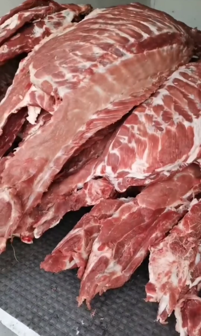 鲜肉前槽后丘精肉五花里脊梅肉排骨骨棒肘子