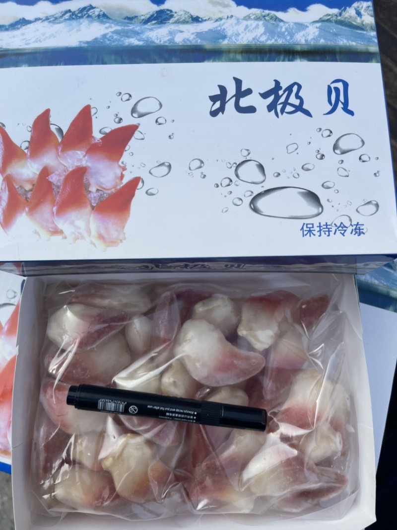 北极贝刺身，一手货源价格美丽诚信合作欢迎来电
