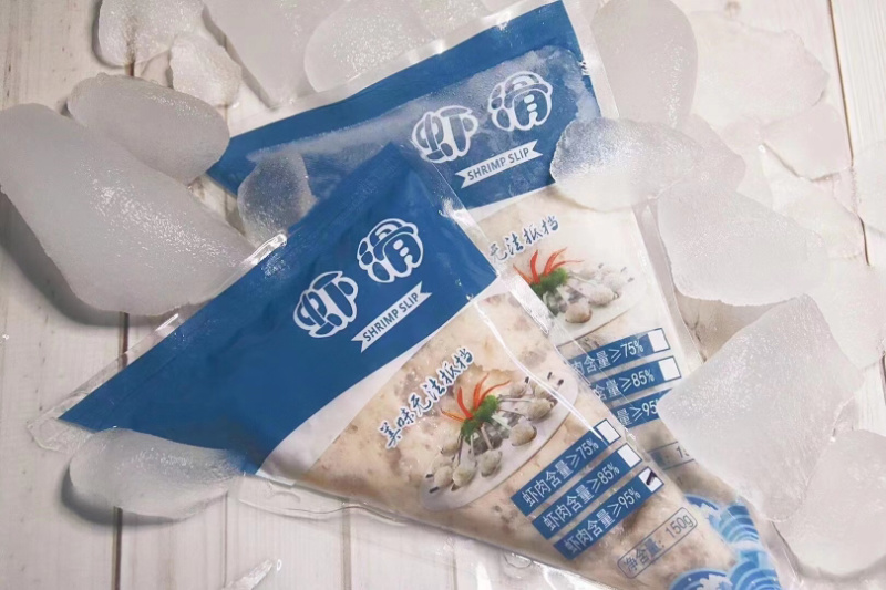 新鲜手打虾滑火锅食材商用优选产品虾含量定制95%
