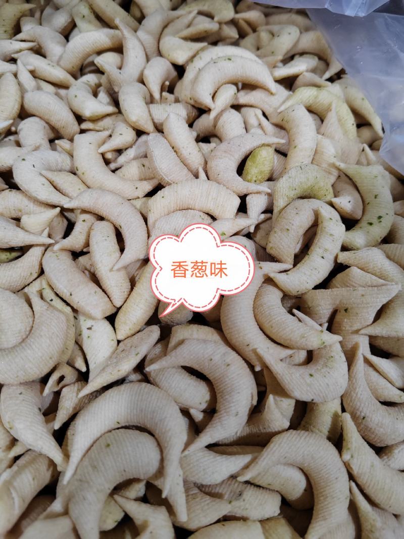 手工山药酥膨化食品休闲零食孜然海苔香葱原味