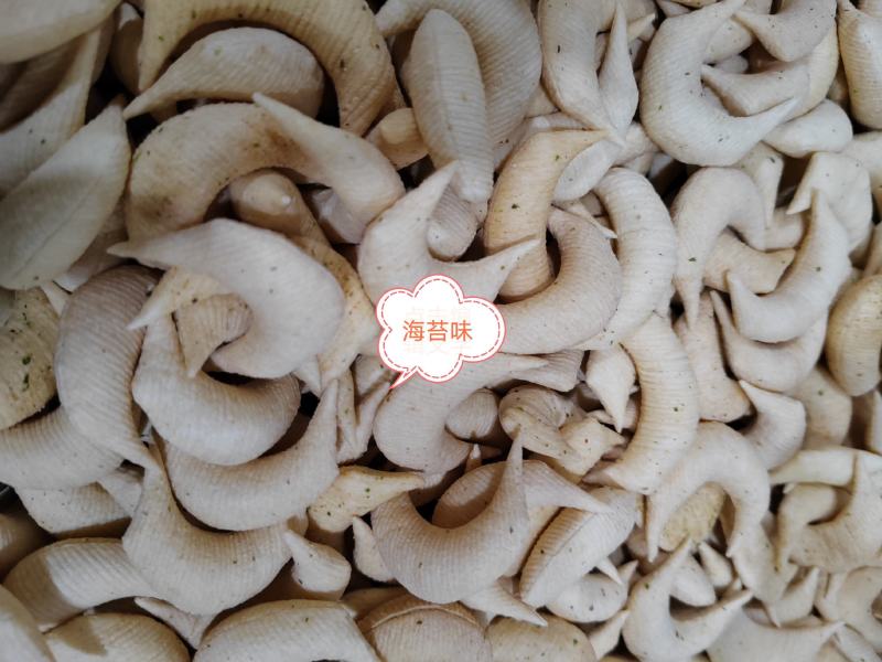 手工山药酥膨化食品休闲零食孜然海苔香葱原味
