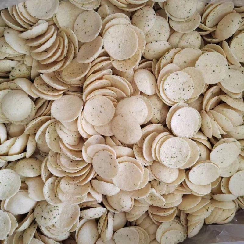 手工百合片膨化食品休闲零食牛排味香辣味原味