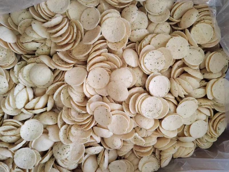 手工百合片膨化食品休闲零食牛排味香辣味原味