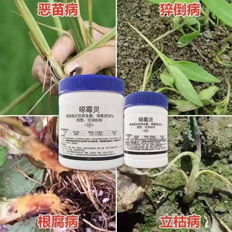 恶霉灵98原粉土壤消毒杀菌剂恶霉灵根腐病烂根烂苗死苗枯萎