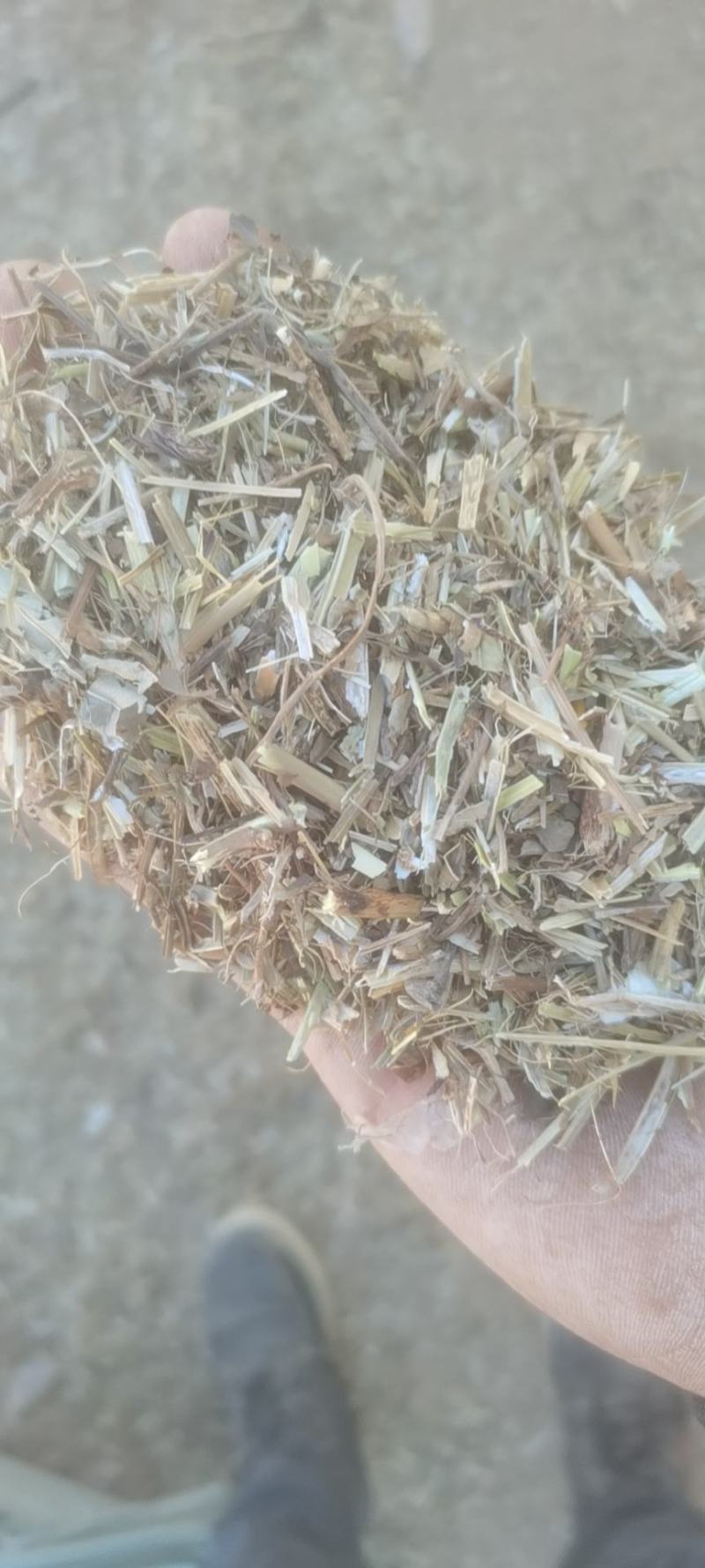 (推荐)优质黄白花生秧揉丝除膜小草段，都是揉丝除膜小草