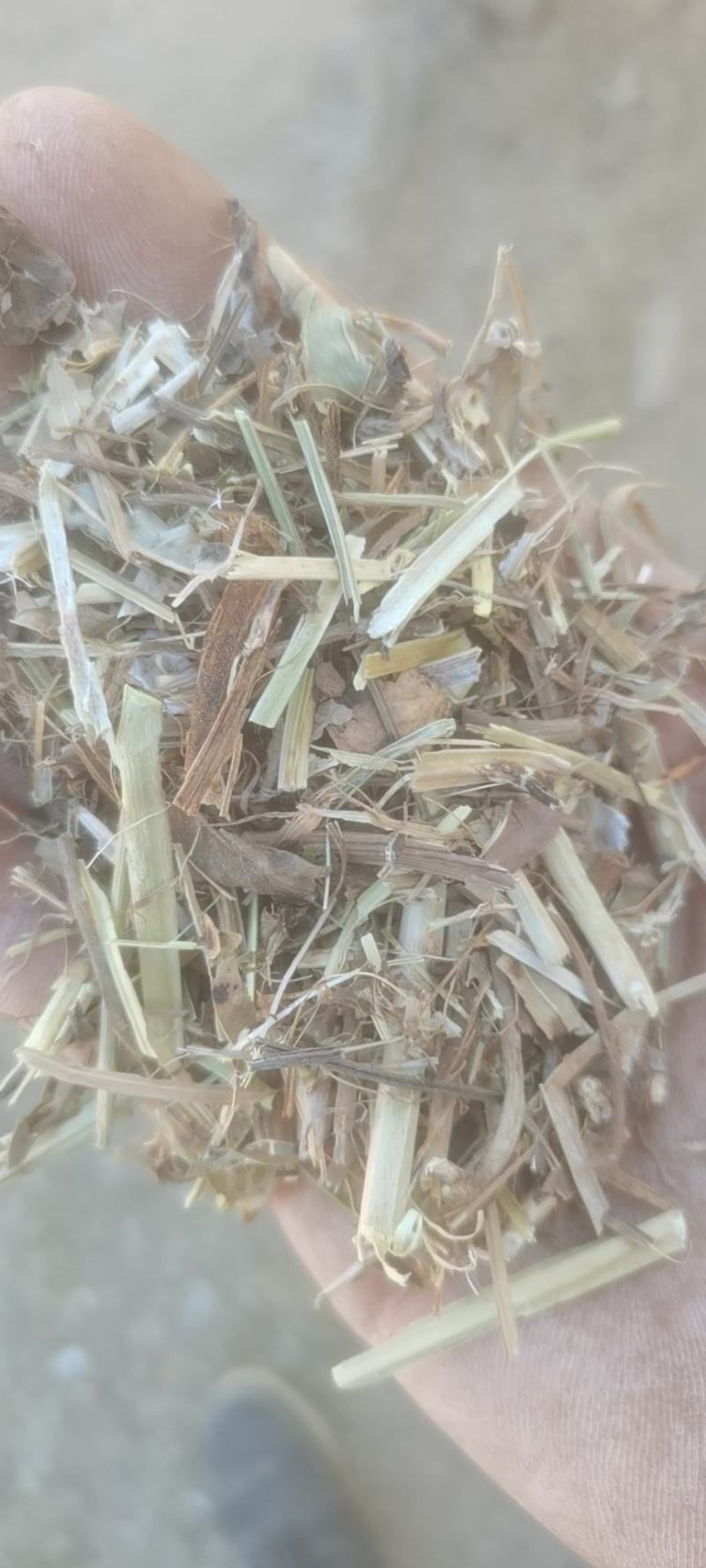 (推荐)优质黄白花生秧揉丝除膜小草段，都是揉丝除膜小草
