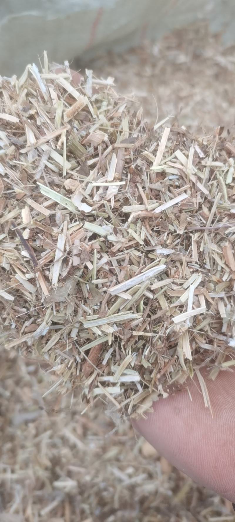(推荐)优质黄白花生秧揉丝除膜小草段，都是揉丝除膜小草
