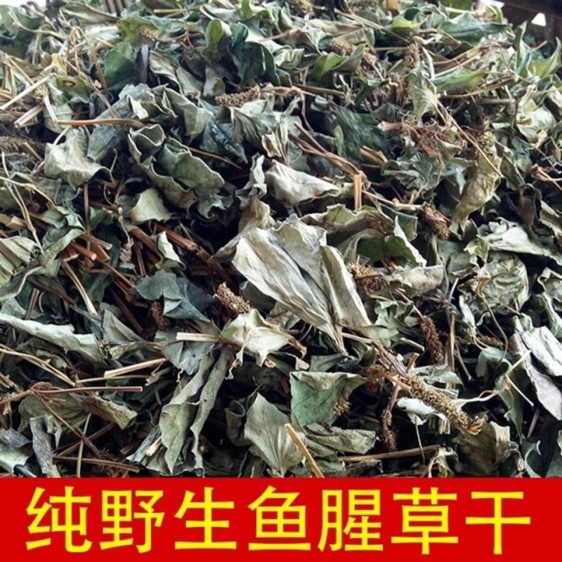 鱼腥草中药材野生鱼腥草干净无杂泡水泡茶干货包邮