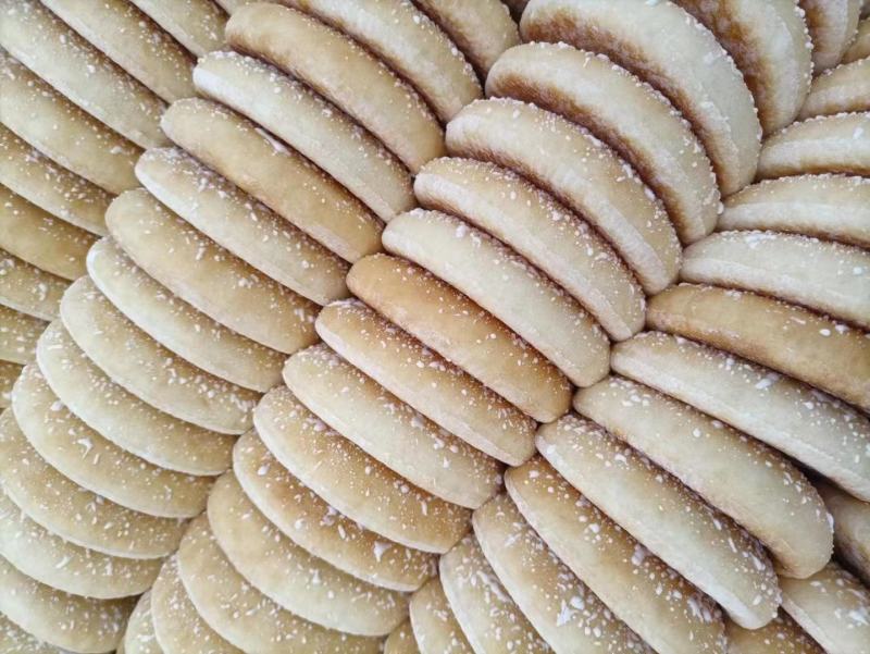 山药雪饼老面法饼椒盐雪饼松软香甜一箱240个