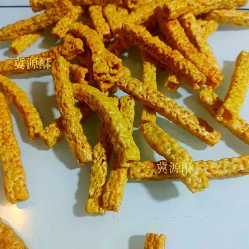 亚麻籽烤酥网红休闲膨化食品散装8斤装摆地摊商超货源