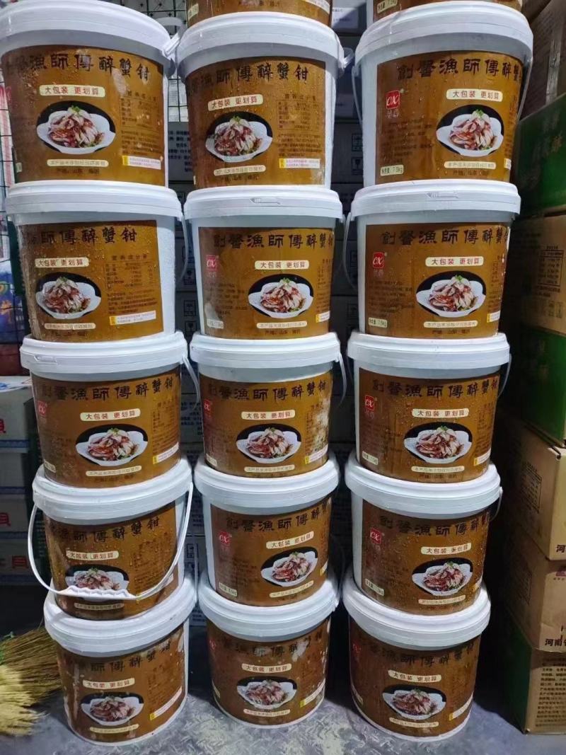 麻辣蟹钳麻辣花螺罐装麻辣小海鲜电商