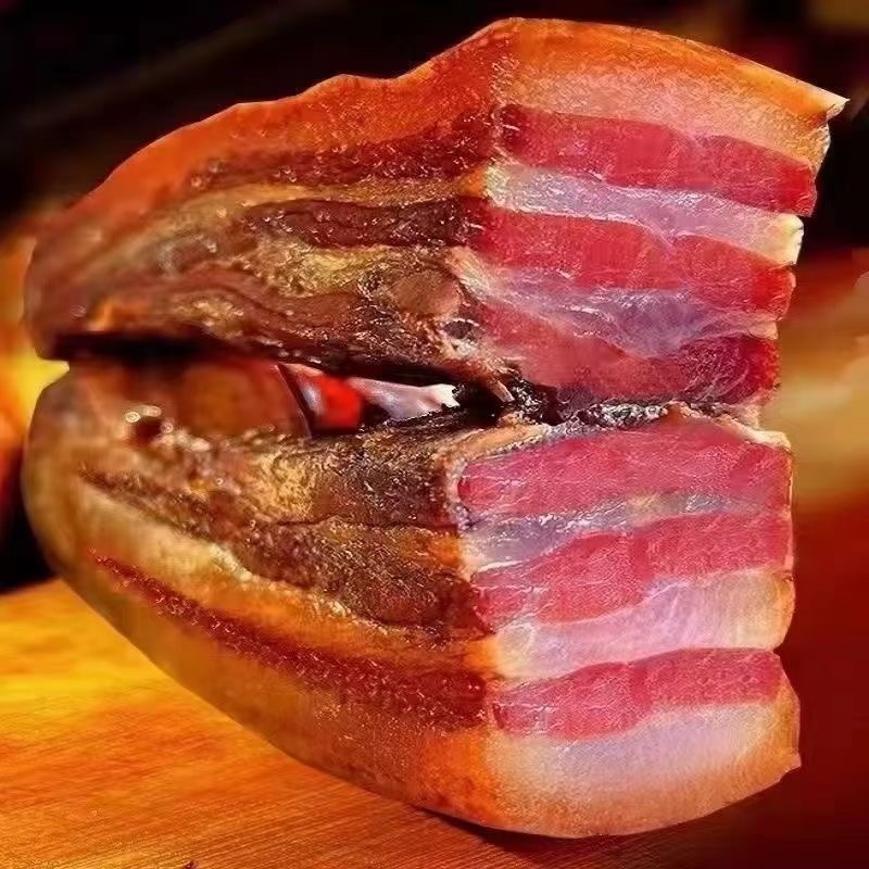 烟熏五花腊肉