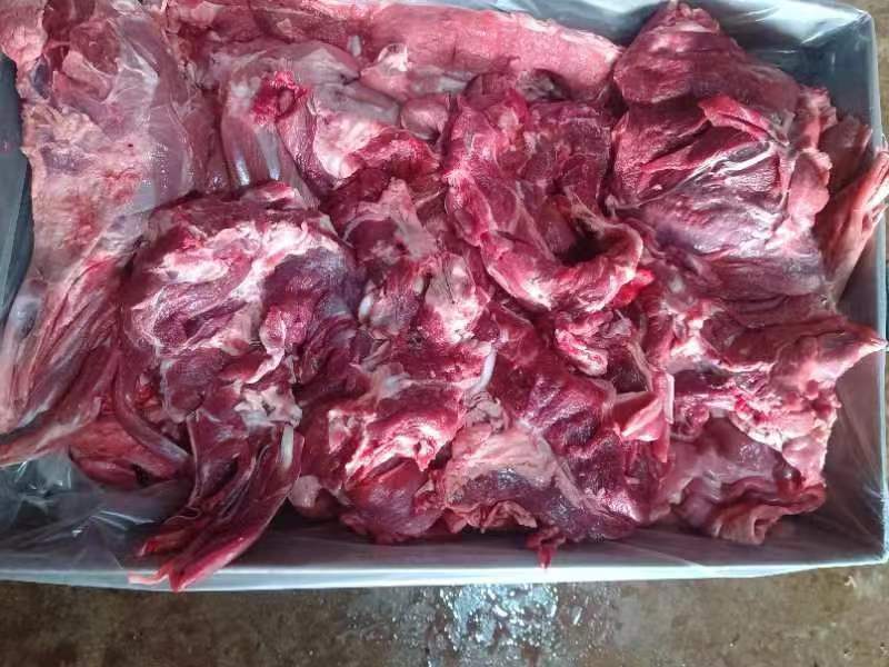 大羊腿肉17一斤纯干无水不调理瘦度非常高可打卷