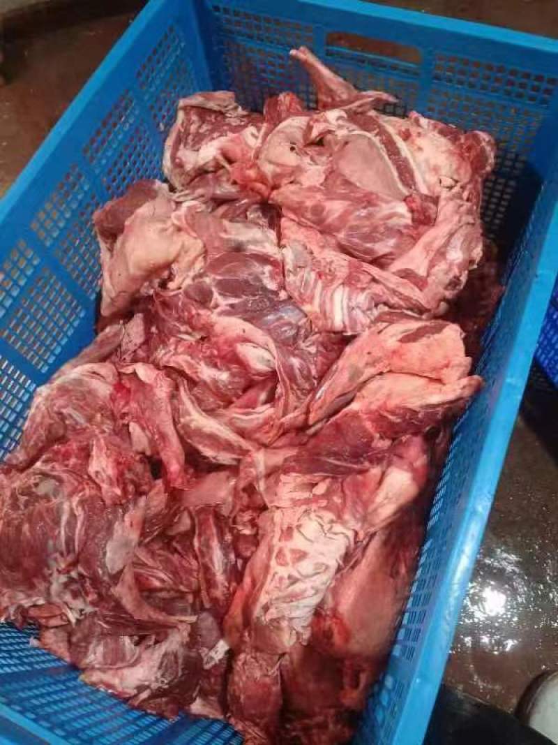 大羊腿肉17一斤纯干无水不调理瘦度非常高可打卷