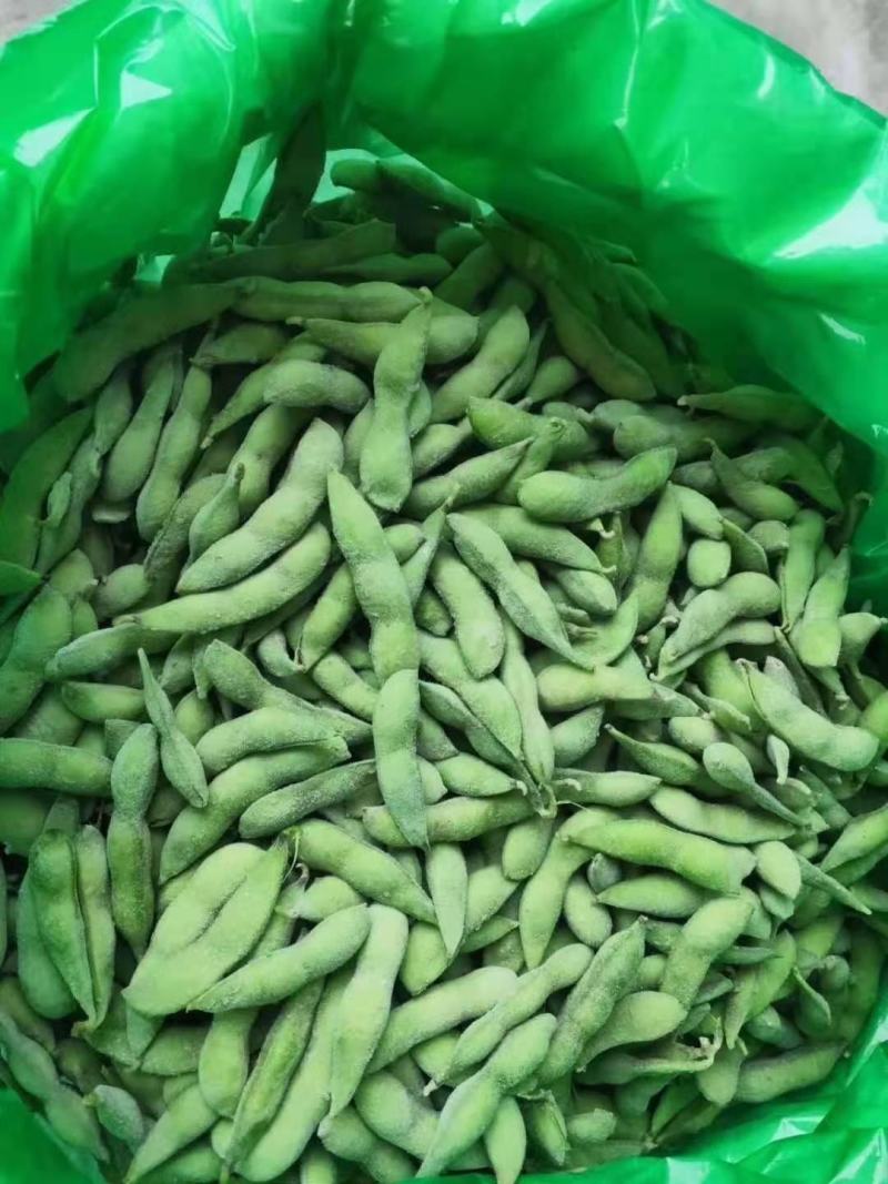 2月11号卖翠绿宝毛豆，40斤净，饱满，包绿，价格便宜