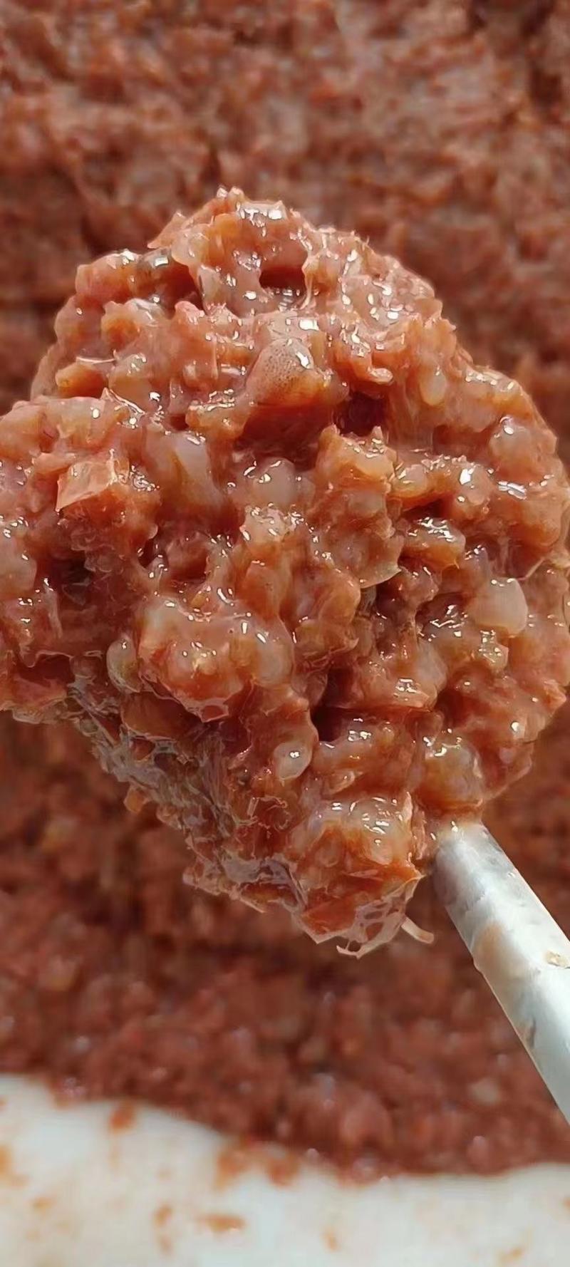 山东特产，纯手工虾酱，都是采用渤海湾鲜虾皮自然发酵而成，