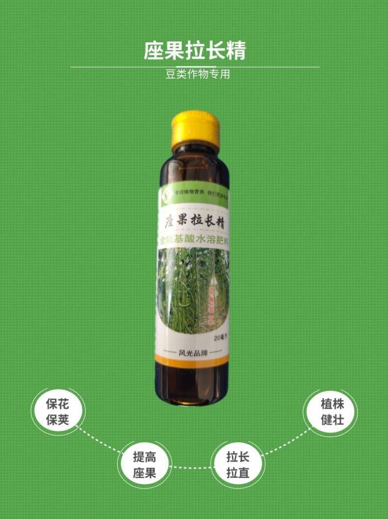 豆角芸豆菜豆豆类拉长素快速拉长强力座果拉长精叶面肥