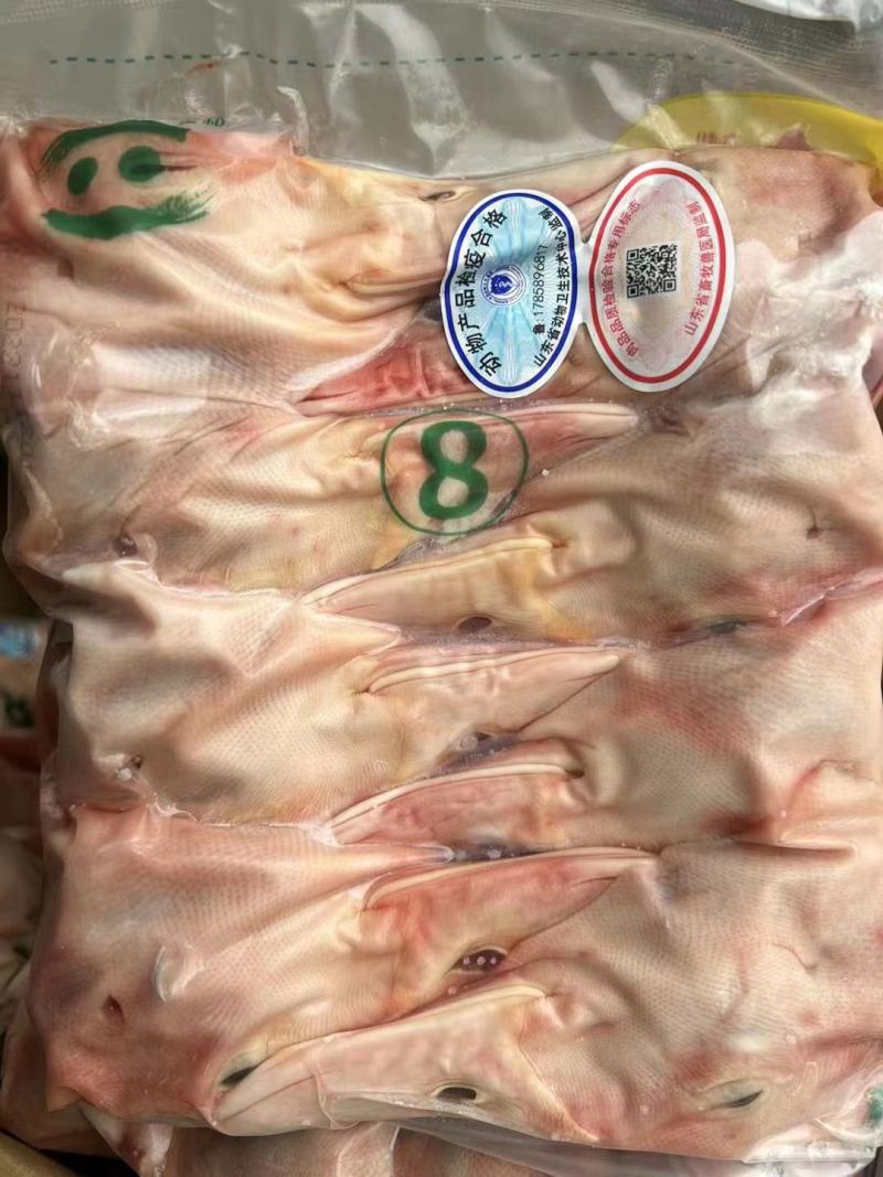 鸭头，鸭脑壳24斤，纯干货，去毛干净，大个